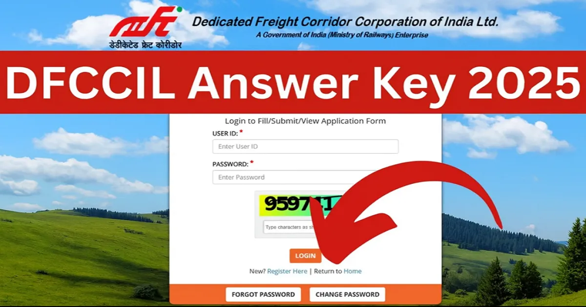 DFCCIL Answer Key