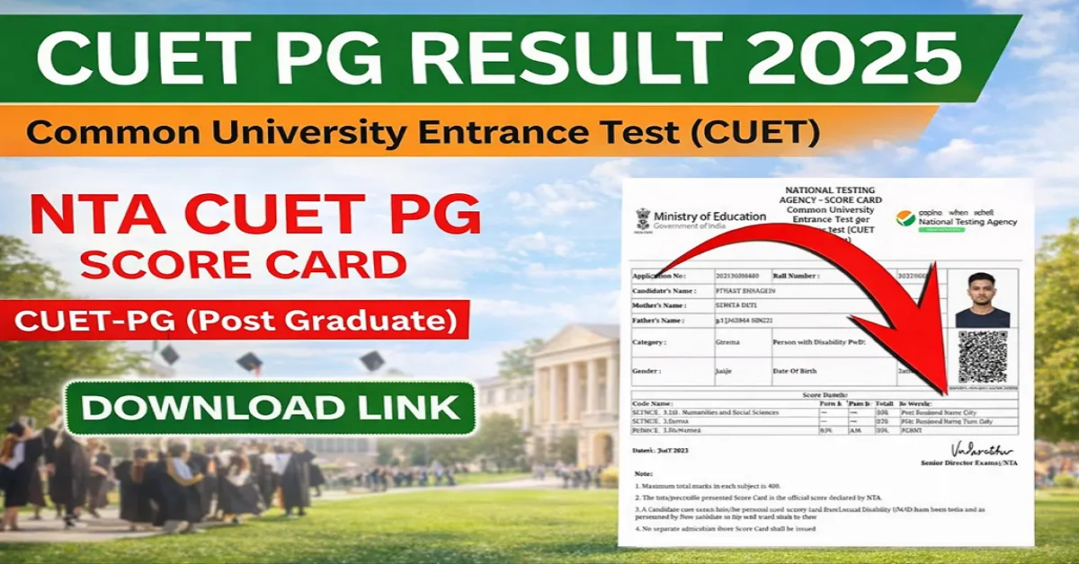 CUET PG Result