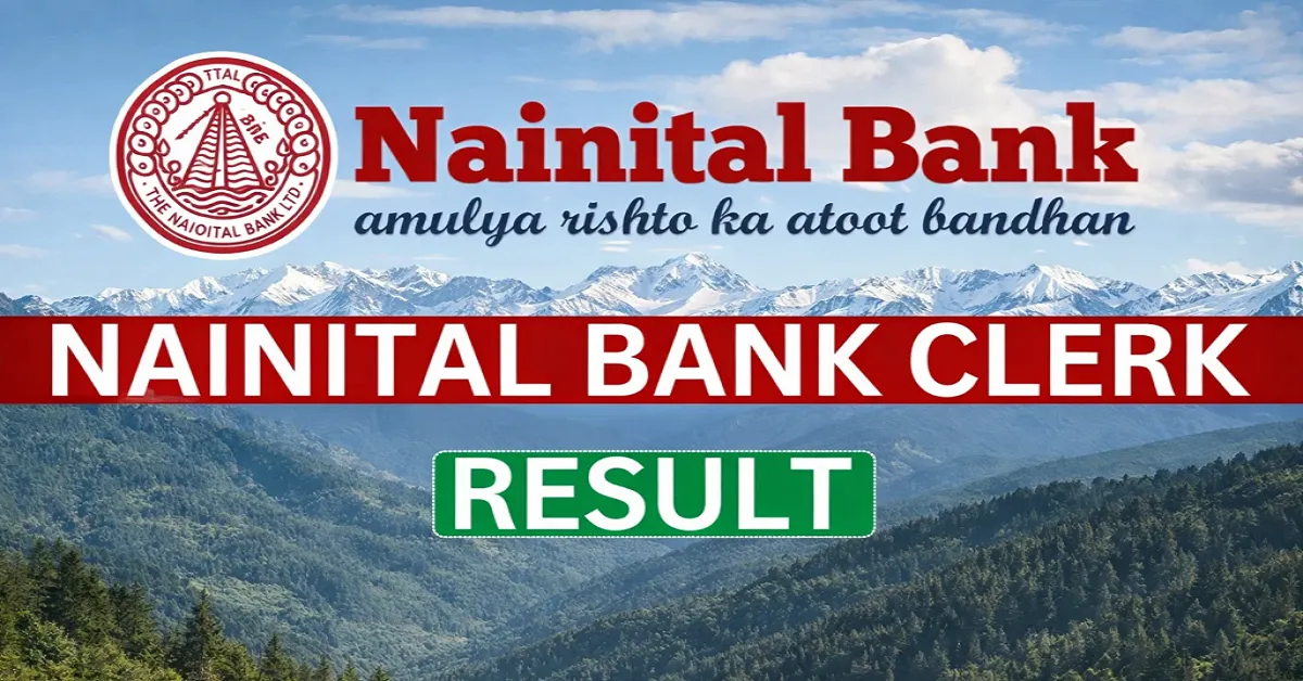 Nainital Bank Clerk Result